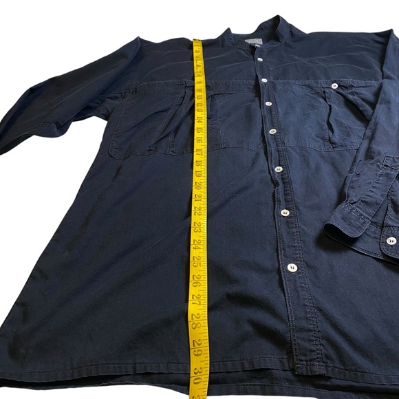 Marithe Francois Girbaud Vintage Black Button Down, S - Picture 4 of 7